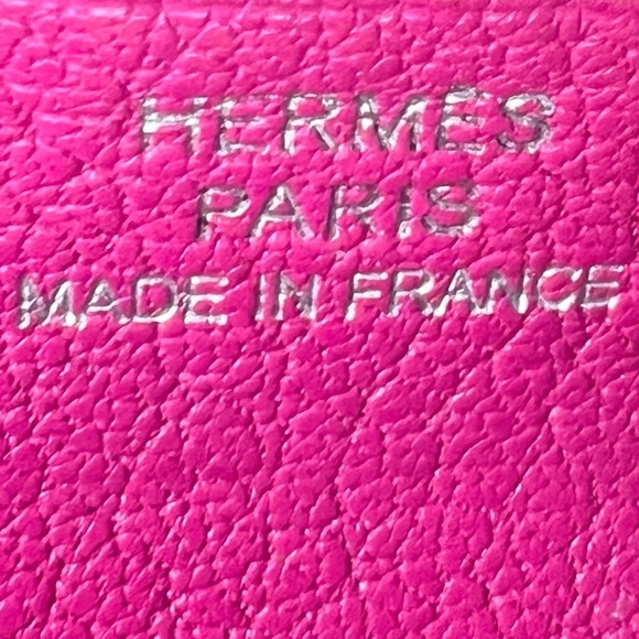 HERMES BEARN TRIFOLD LEATHER WALLET BLACK - Picture 14 of 15